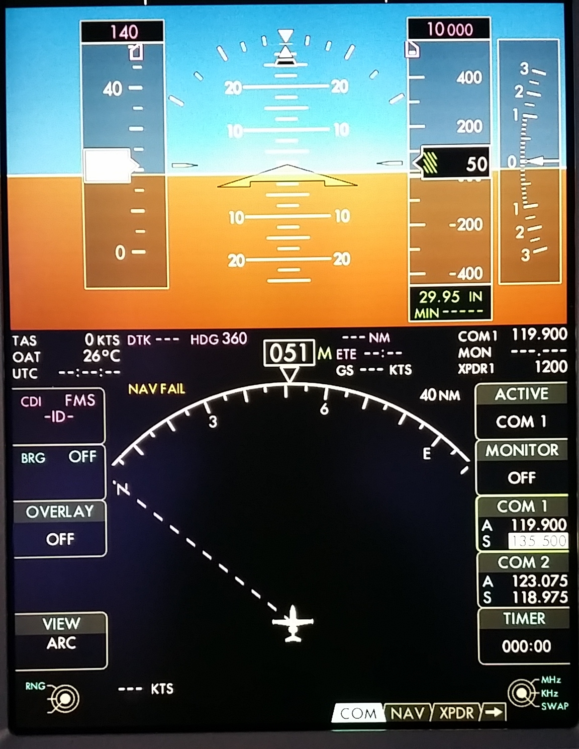 Eclipse 500 Glass Cockpit