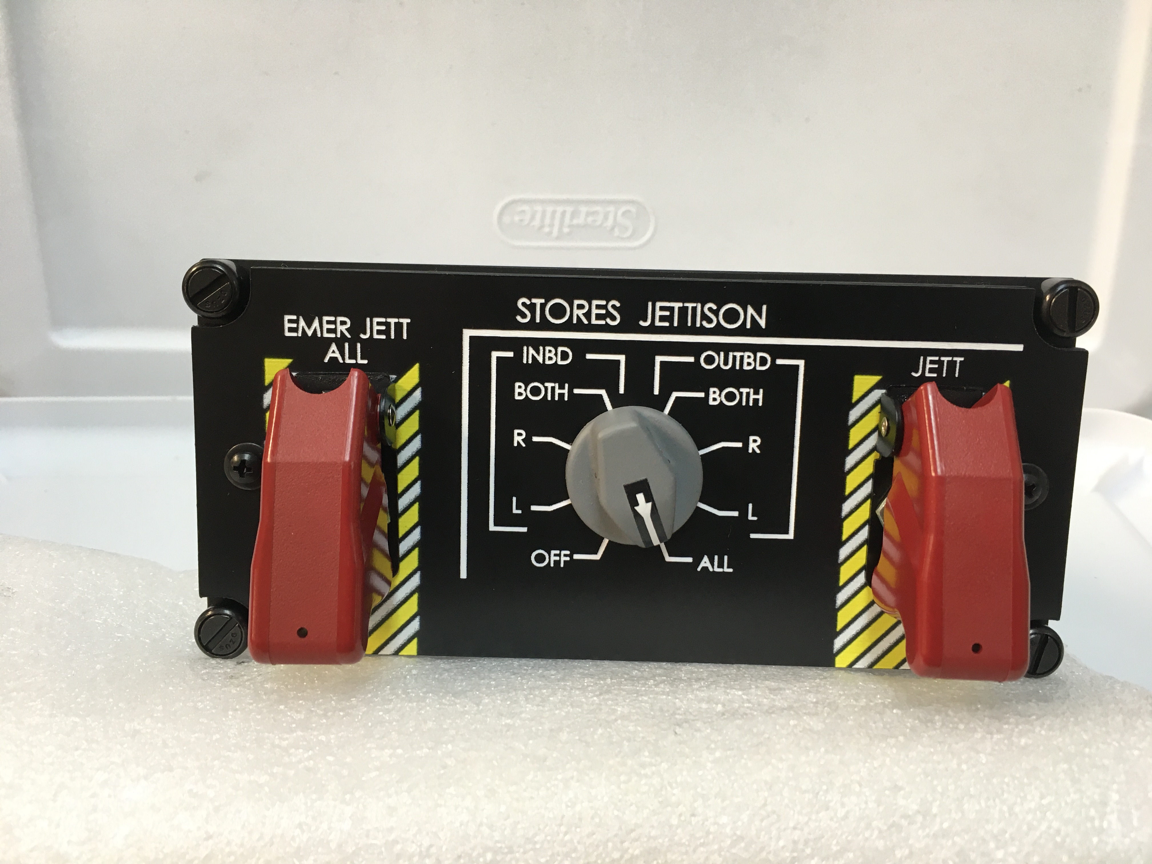 Stores Jettison Panel