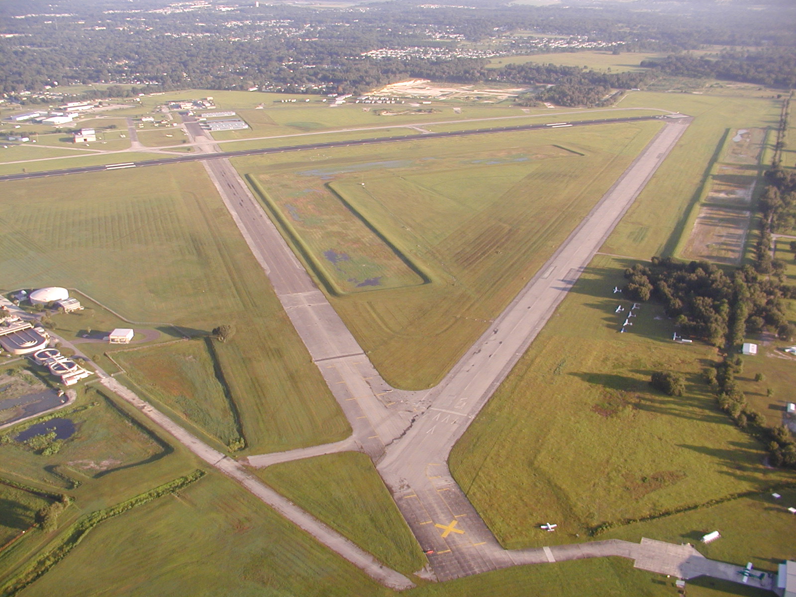 Zephyrhills Municipal Airport (KZPH) aerial view